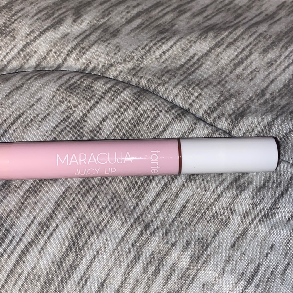 A tarte lipstick, it’s like a brown color